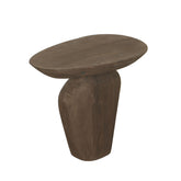 Harshad Brown Mango Wood Side Table Organic PTMD - Bijzettafel - PTMD - livinglovely.nl