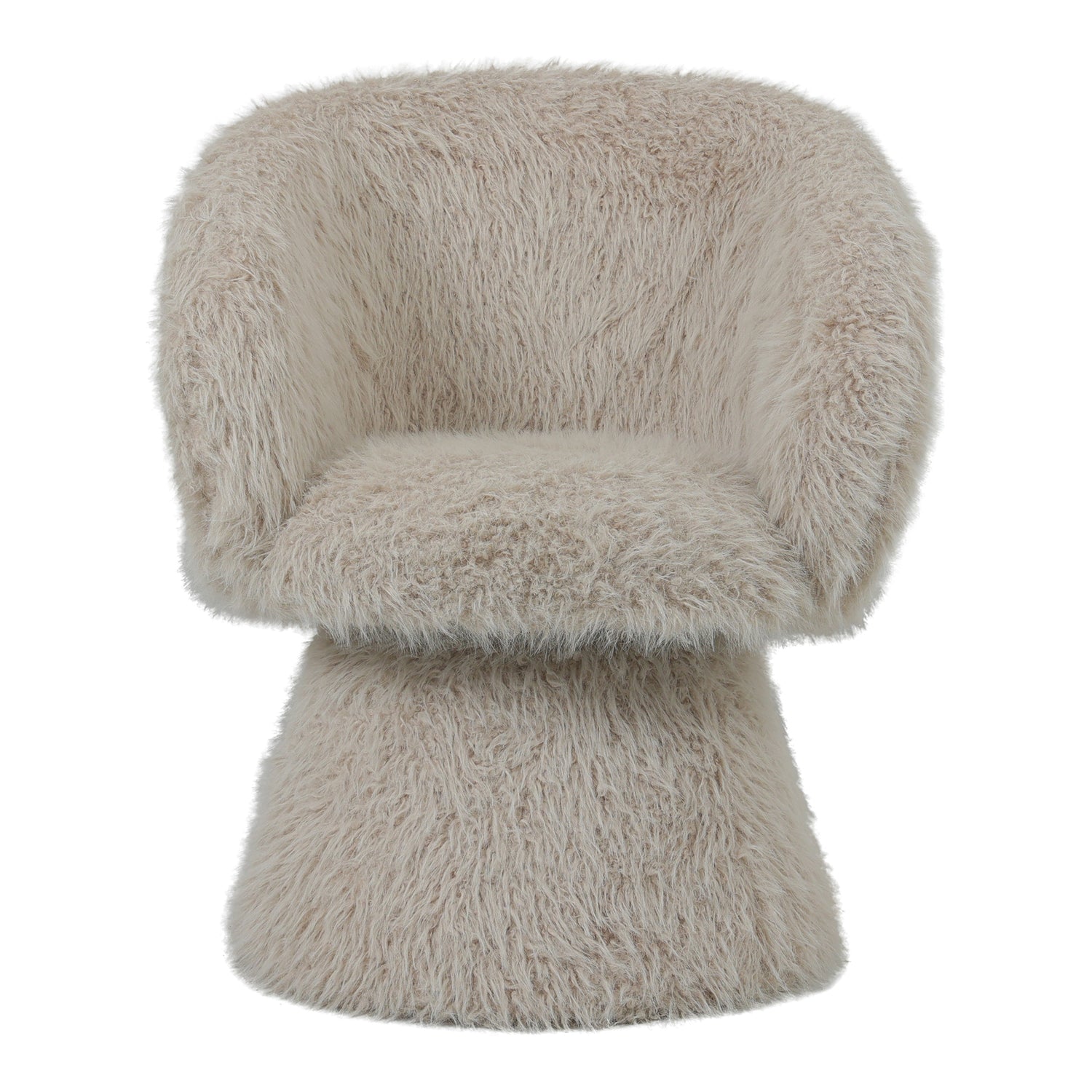 Hermes Beige Dining Chair Hair PTMD - Eetkamerstoel - PTMD - livinglovely.nl
