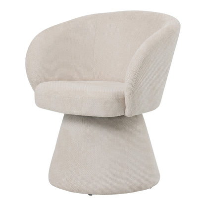 Hermes Cream Dining Chair Eden 3 PTMD - Eetkamerstoel - PTMD - livinglovely.nl