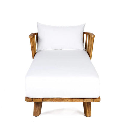 Het Malawi Dagbed - Naturel Wit - Ligbed - Bazar Bizar - livinglovely.nl