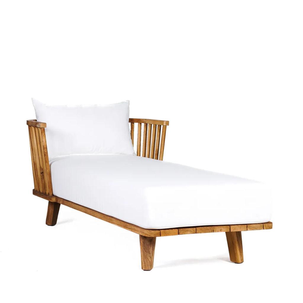 Het Malawi Dagbed - Naturel Wit - Ligbed - Bazar Bizar - livinglovely.nl