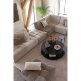 Hoekstuk Modulaire Sofa Beige J-Line