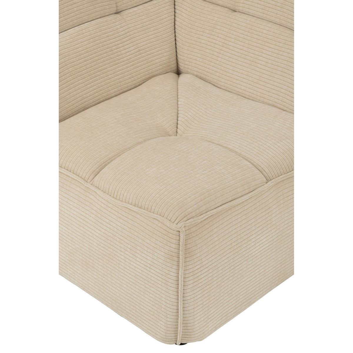 Hoekstuk Modulaire Sofa Beige J-Line