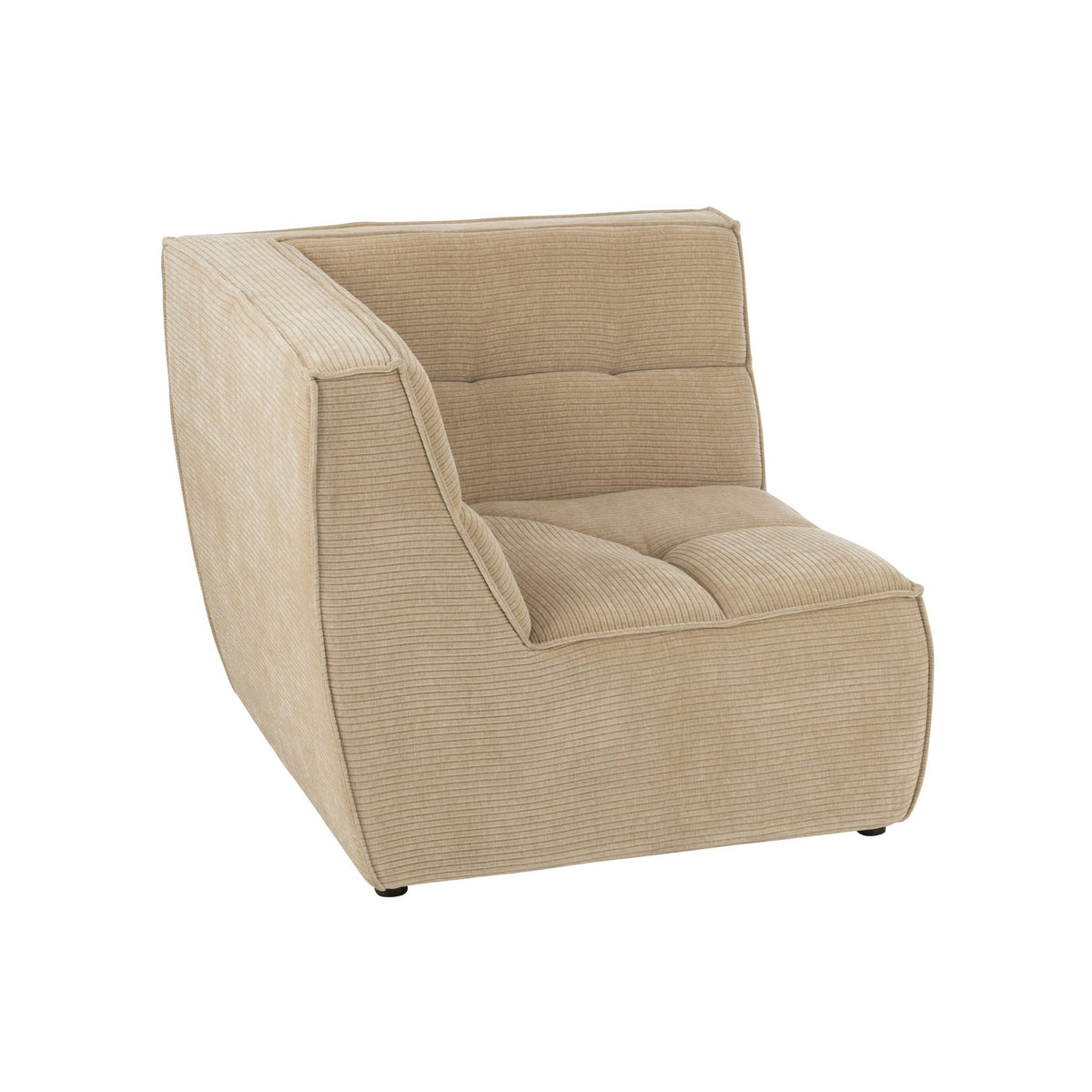 Hoekstuk Modulaire Sofa Donker Beige J-Line