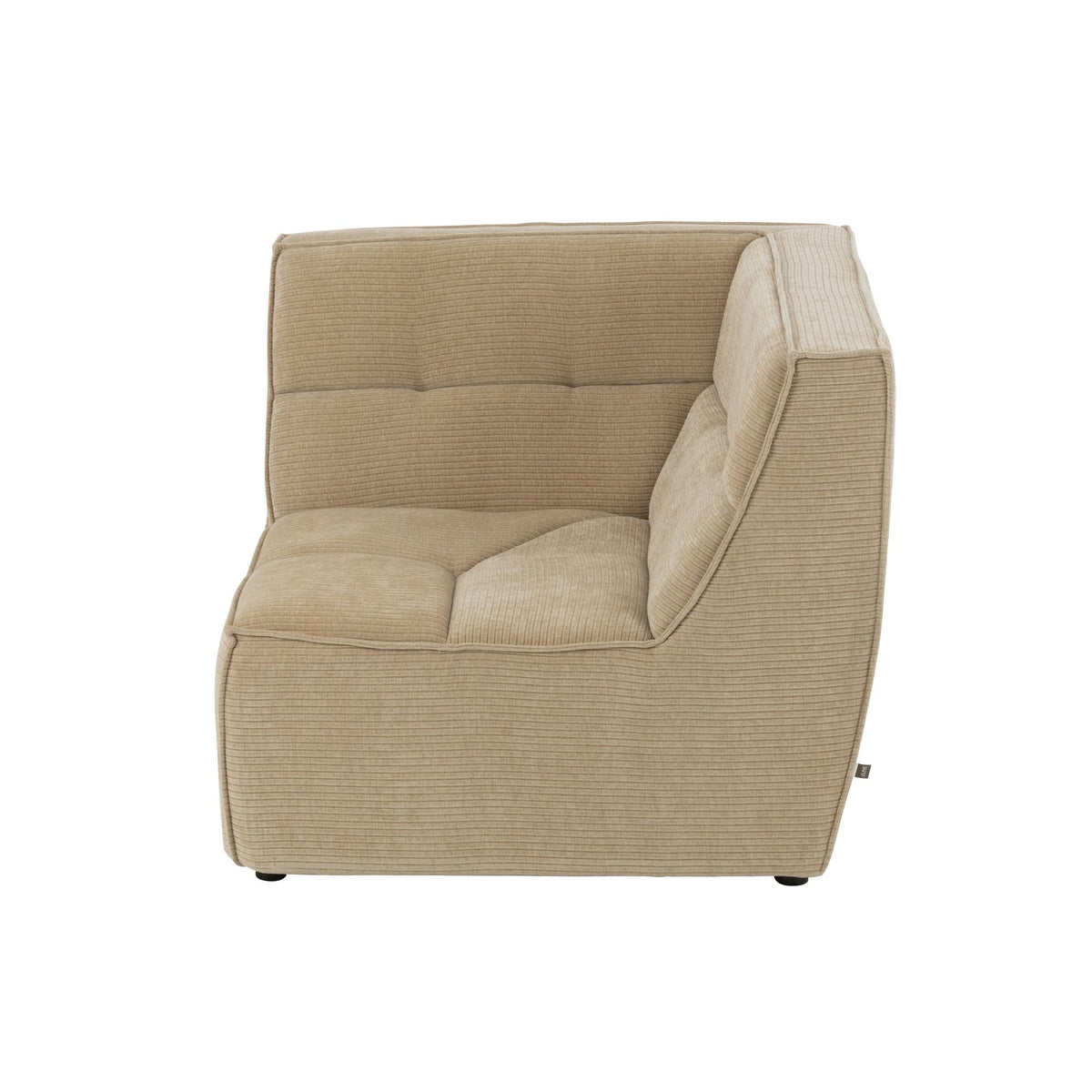 Hoekstuk Modulaire Sofa Donker Beige J-Line