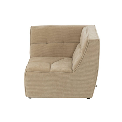 Hoekstuk Modulaire Sofa Donker Beige J-Line