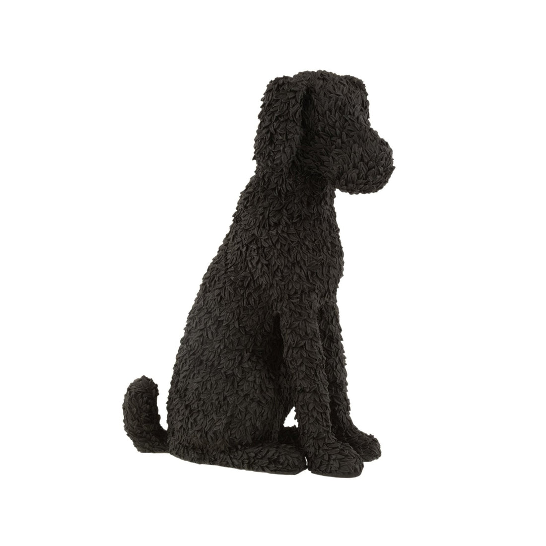 Hund Max Sitzend Poly Schwarz J-Line