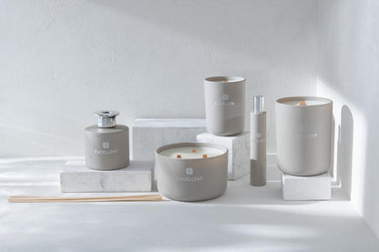 Interieurspray Excellent Glas Beige 50ML - Geurstokjes - J-Line - livinglovely.nl