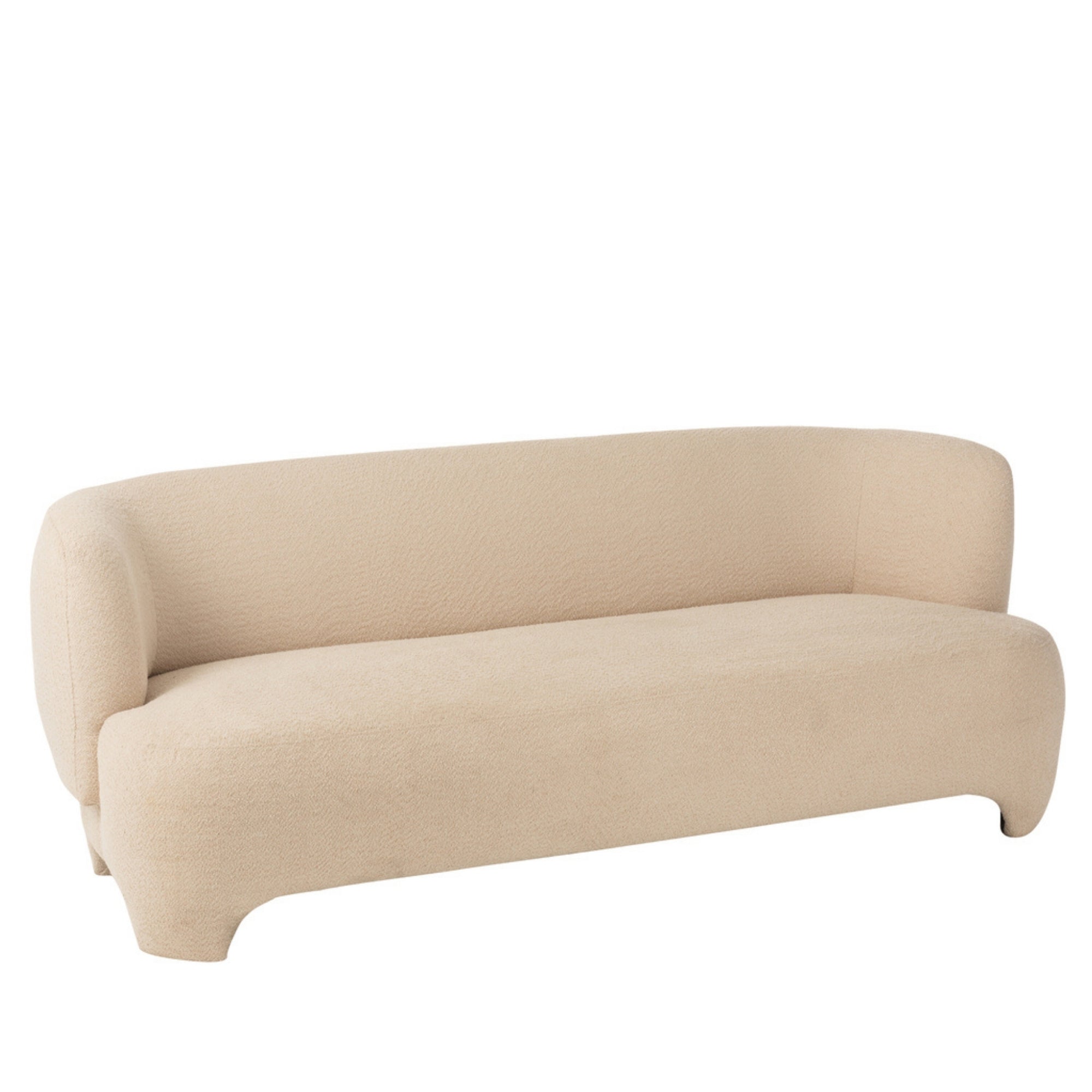 J-Line Witte 2/3-zits Sofa J-Line - Bankstel - J-Line - livinglovely.nl