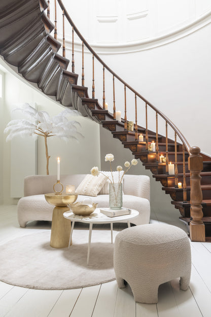 J-Line Witte 2/3-zits Sofa J-Line - Bankstel - J-Line - livinglovely.nl