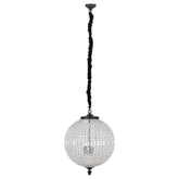 Jaris Crystal Hanging Ball Chandelier Lamp L 	65x65x85cm PTMD - Hanglamp - PTMD - livinglovely.nl