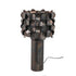 Jaye Black Iron Table Lamp Bended Circle Pattern PTMD - Tafellamp - PTMD - livinglovely.nl