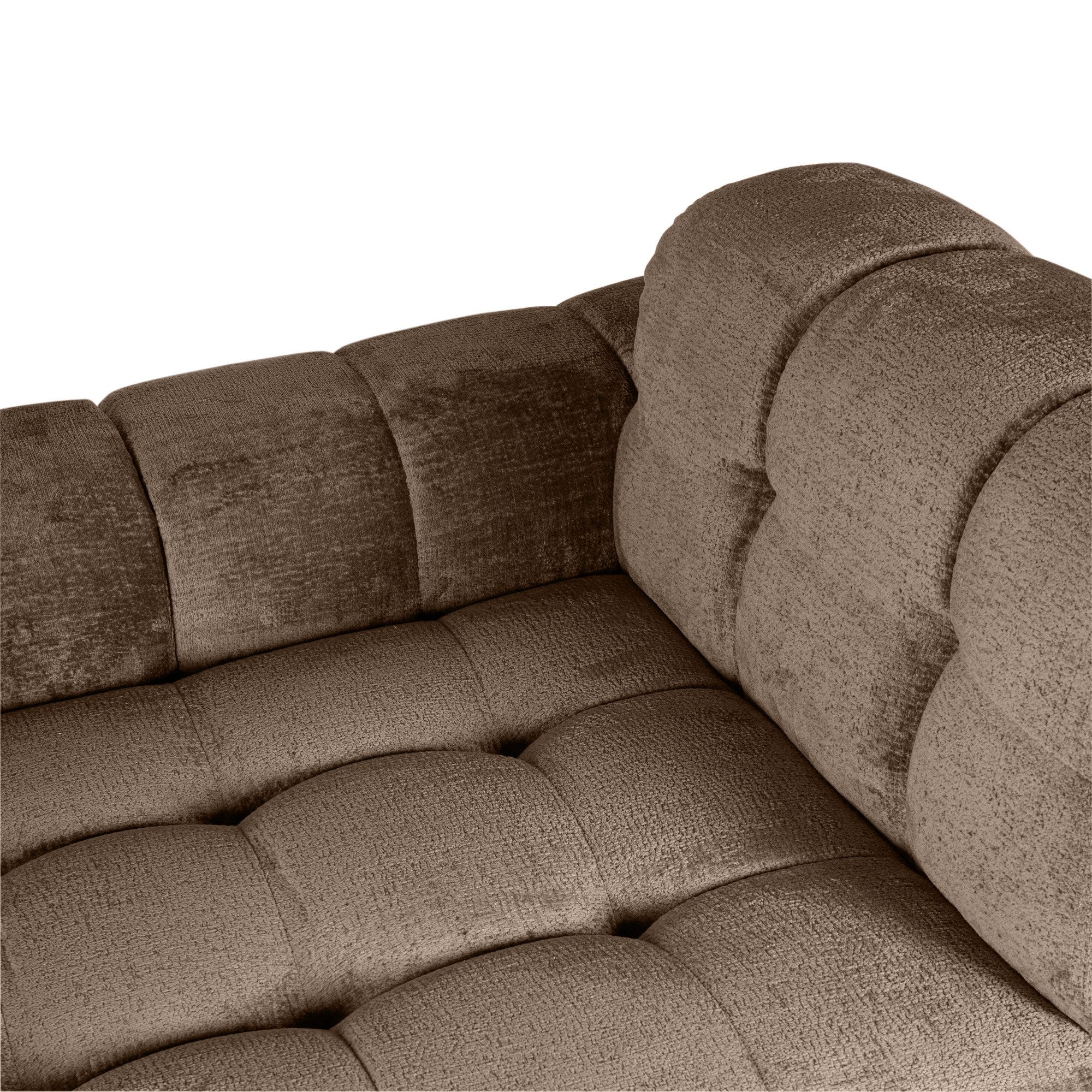 Jidde Sofa - Chaise Longue Arm Links - Berge 1042 - Beige PTMD - Elementen bank - PTMD - livinglovely.nl