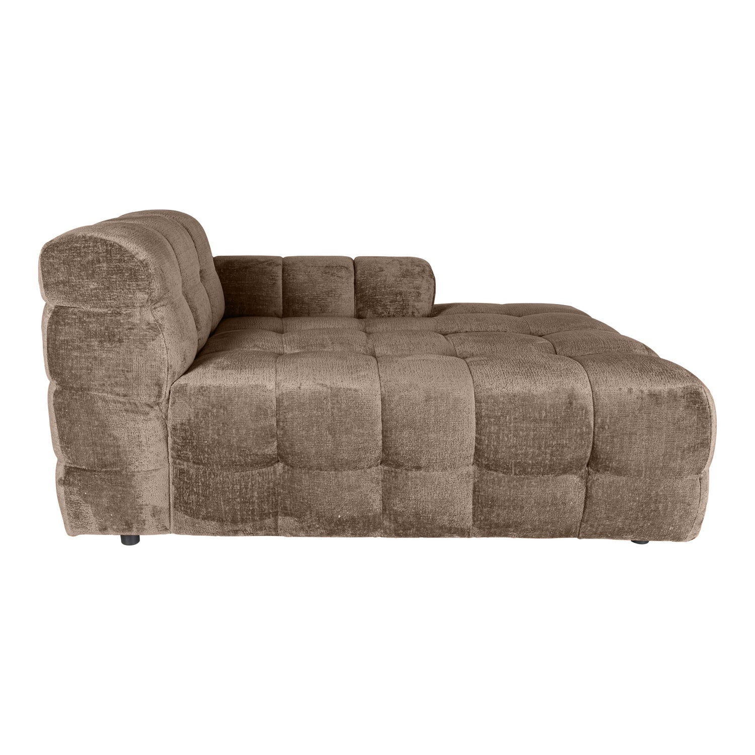 Jidde Sofa - Chaise Longue Arm Rechts - Berge 1042 - Beige PTMD - Elementen bank - PTMD - livinglovely.nl