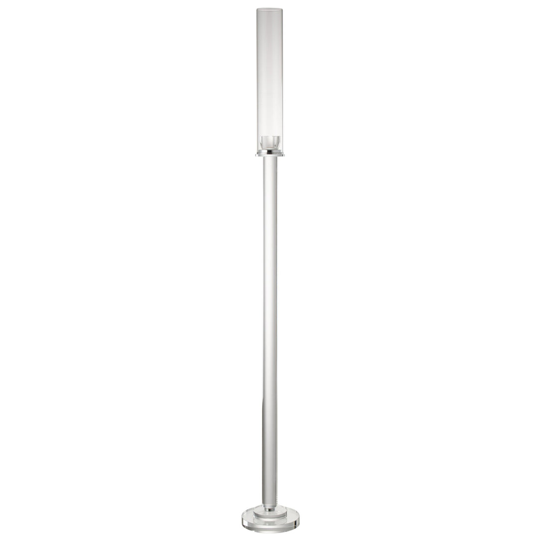 Kaarshouder Moira Glas Transparant Large Dia14xH120cm J-Line