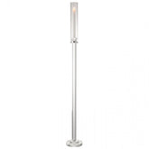 Kaarshouder Moira Glas Transparant Large - Kandelaar - J-Line - livinglovely.nl