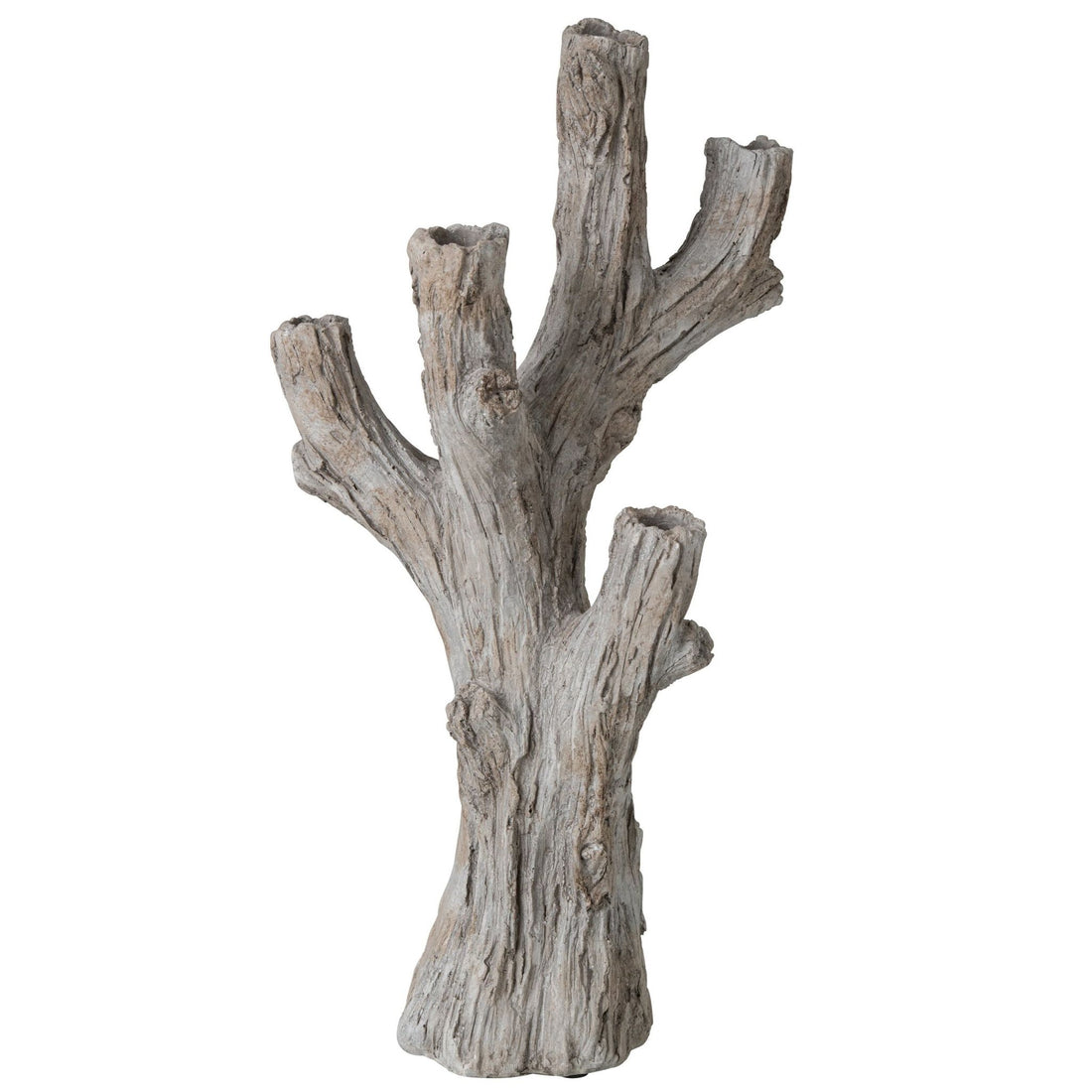 Kaarshouder Polyresin Taupe Large J-Line