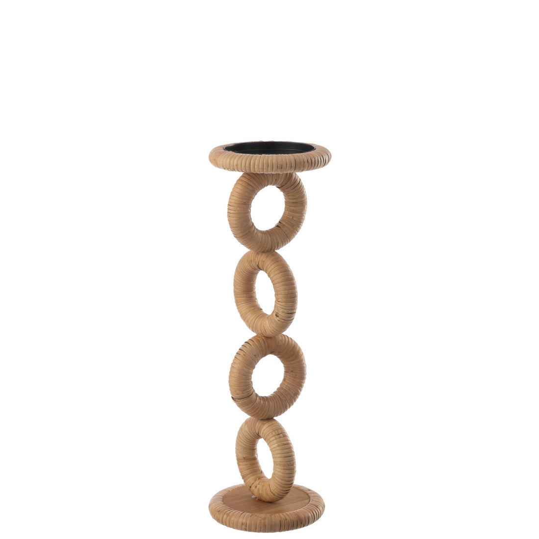 Kerzenhalter Ring MDF Natur Large J-Line