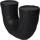 Kaarshouder Zwart 23x9x16cm 1 + 1 Gratis - Kandelaar - Living Lovely - livinglovely.nl