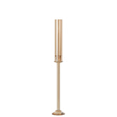 Kandelaar Kristal Goud Medium van J-Line, kristallen kandelaar in goud van Ø11cm x H80cm