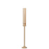 Kandelaar Kristal Goud Medium van J-Line, kristallen kandelaar in goud van Ø11cm x H80cm