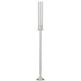 Kandelaar Kristal Transparant Large van J-Line, kristallen kandelaar in transparant van Ø11cm x H100cm