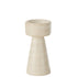 Kandelaar Orlina Cement Creme Medium - Kandelaar - J-Line - livinglovely.nl