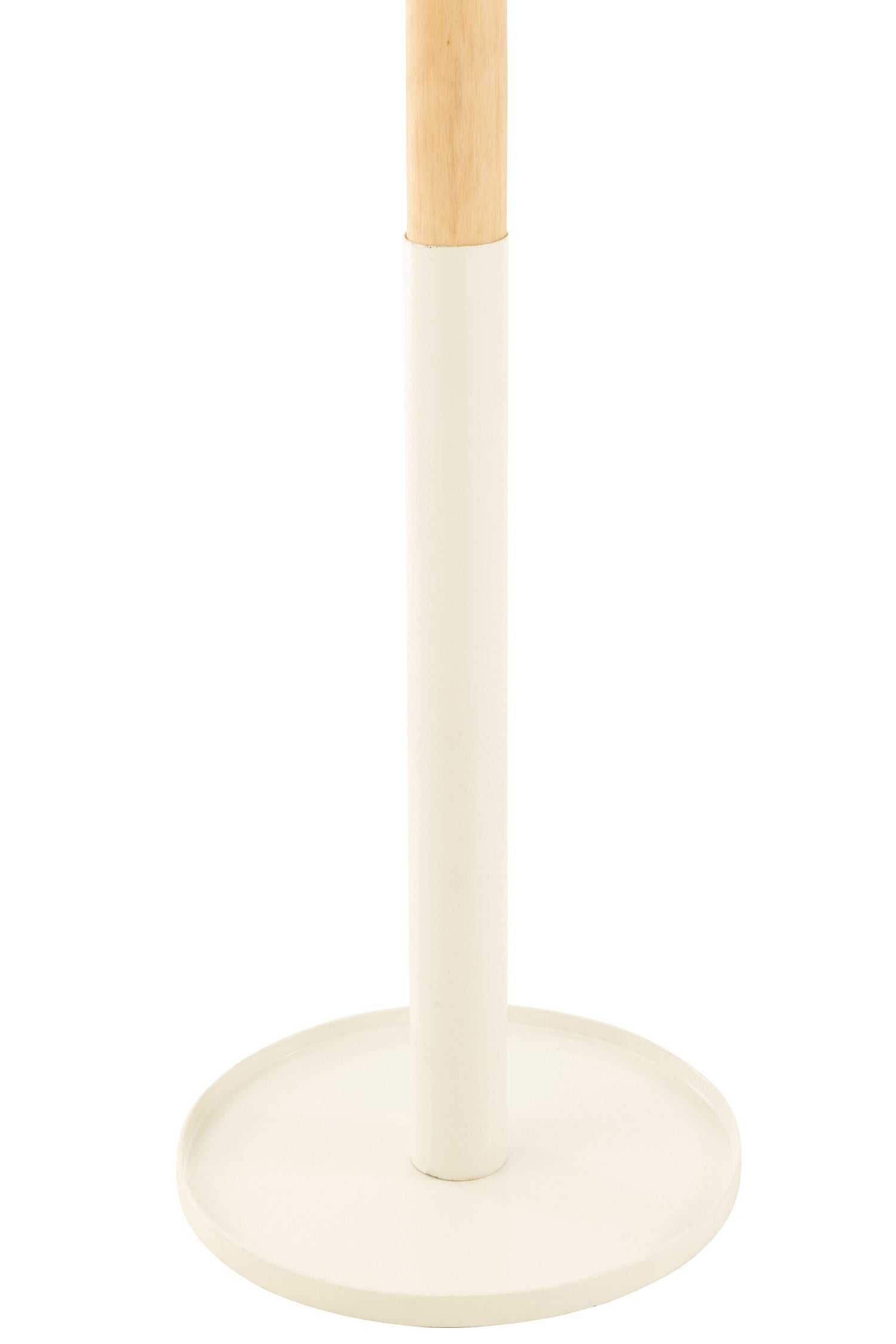 Kapstok Hout Wit/Naturel - Kapstok - J-Line - livinglovely.nl