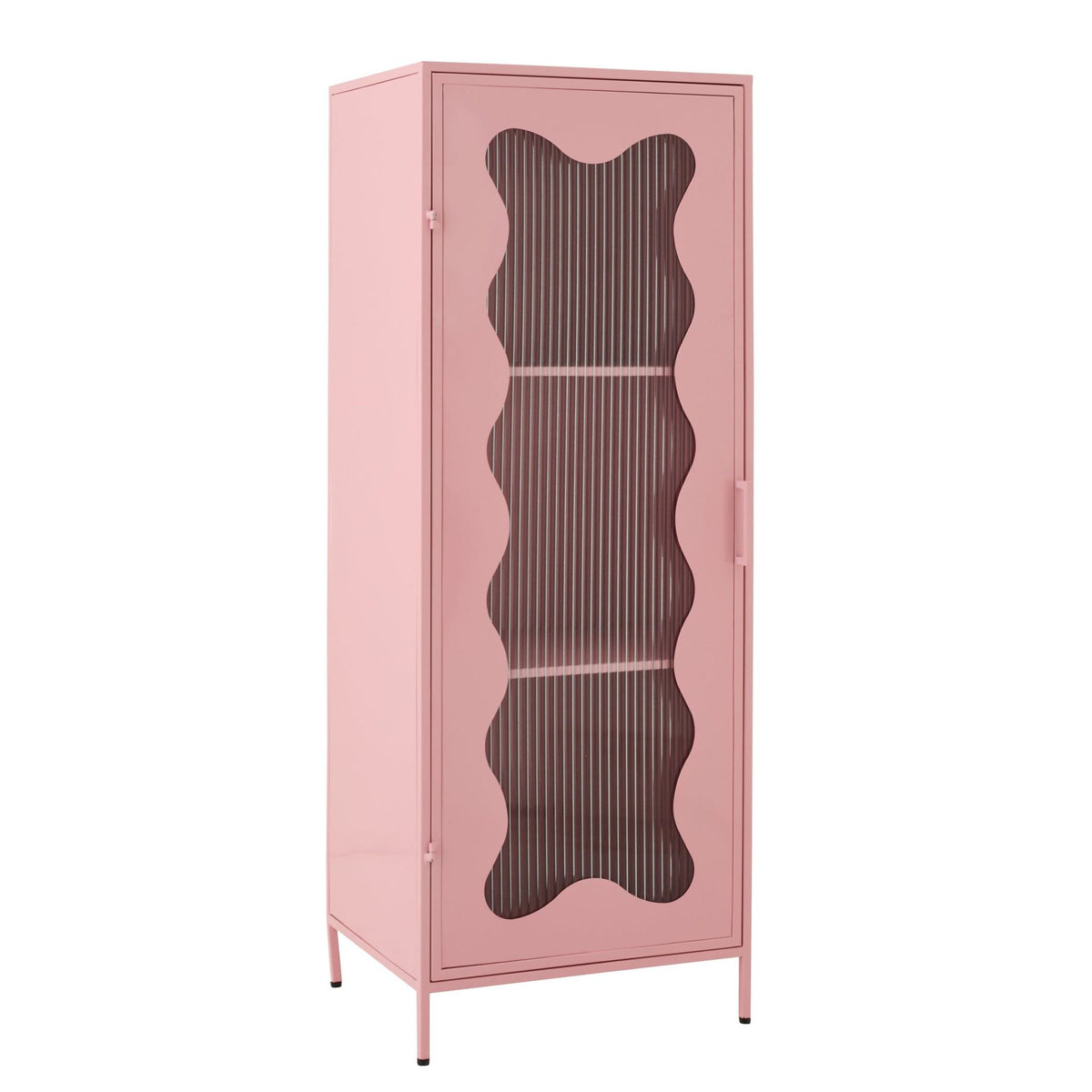 Kast Golf Ijzer/Glas Lichtroze J-Line
