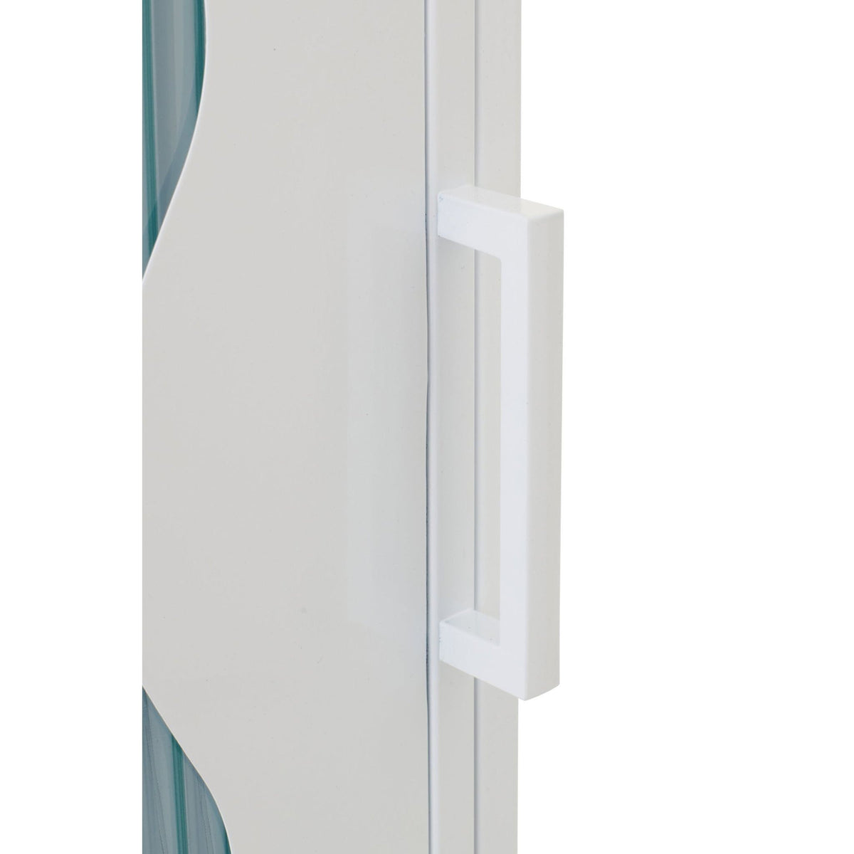 Kast Golf Ijzer/Glas Wit J-Line