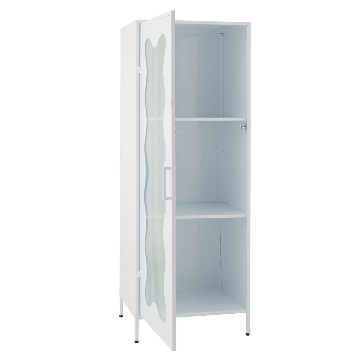 Kast Golf Ijzer/Glas Wit J-Line