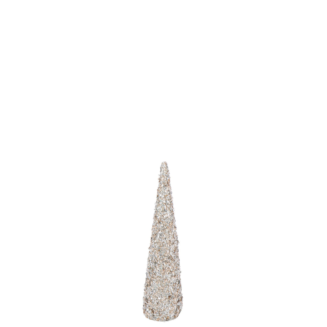 Kegel Pailletten Schuim Champagnekleurig Medium H56cm J-Line