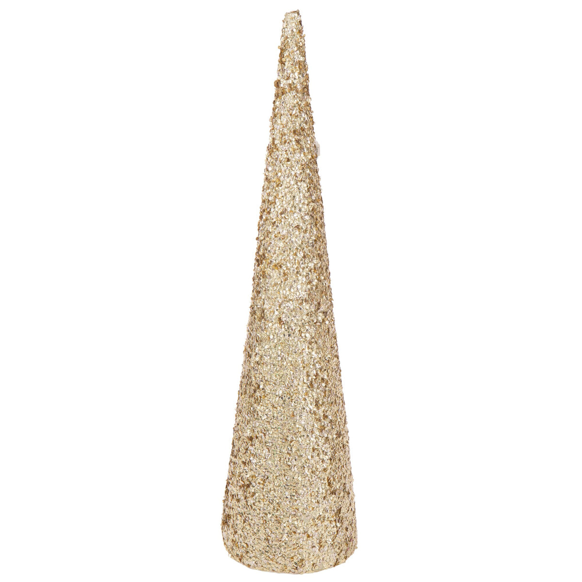 Kegel Pailletten Schuim Goudkleurig Large H120cm J-Line