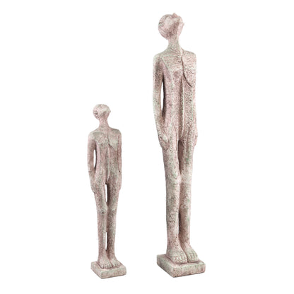 Keiton Grey human shaped statue high - Beeld - PTMD - livinglovely.nl