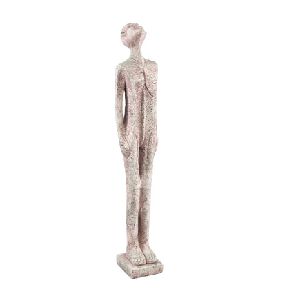 Keiton Grey human shaped statue high - Beeld - PTMD - livinglovely.nl