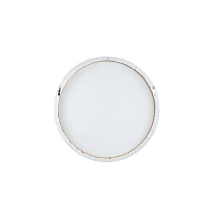 Kemp Brown Canvas Painting Rough Round S 90cmx2,5x90cm PTMD - Wandpaneel - PTMD - livinglovely.nl