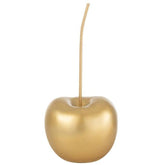 Kers Resine Goud Small 20x17.5x41cm - Beeld - J-Line - livinglovely.nl