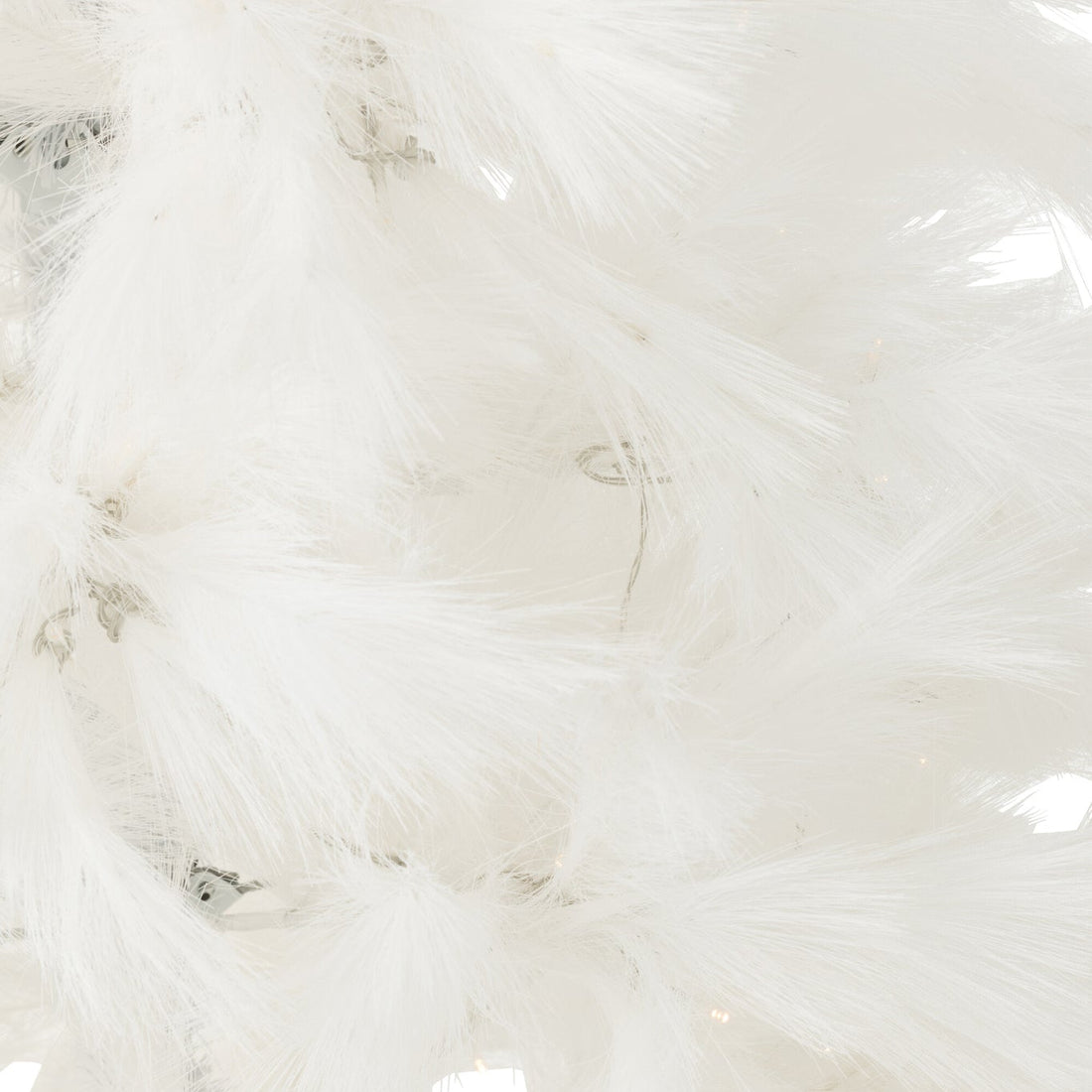 Kerstboom 400 Led Pampa Metaal Wit H210cm J-Line - Kerstboom - J-Line - livinglovely.nl