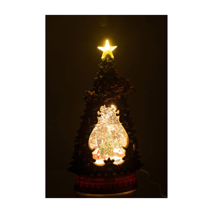 Kerstboom Dorp met Verlichting Multicolor J-Line