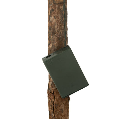Kerstboom+Led Kunststof Groen Small H145cm van J-Line, groene kerstboom van kunststof, van dichtbij gezien
