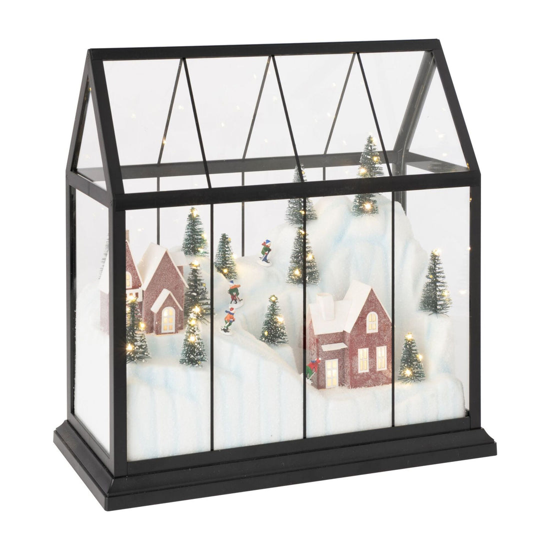 Kerstdorp Led Glas Multicolor Large J-Line