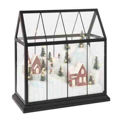 Kerstdorp Led Glas Multicolor Large J-Line