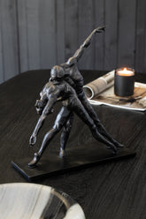 Koppel Op Voet Dansend Zwart J-Line - Beeld - J-Line - livinglovely.nl