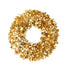 Krans Sparkling Polystyreen Goud Large van J-Line, grote glinsterende kerstkrans in goud van polystyreen