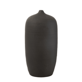 Kruik Hoog Cement Zwart 60x28cm - Pot - J-Line - livinglovely.nl