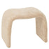 Kruk N Shape Textiel Beige - Kruk - J-Line - livinglovely.nl