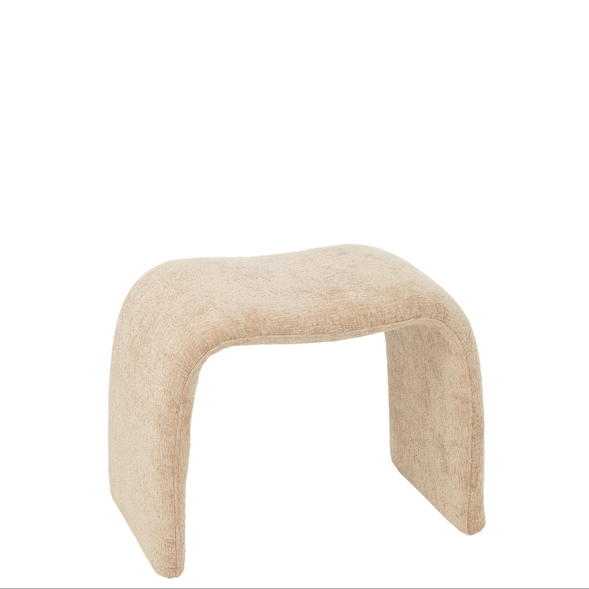Kruk N Shape Textiel Beige J-Line