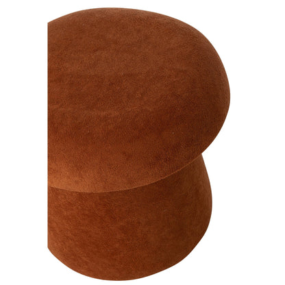 Kruk Paddenstoel Mdf Terracotta Small J-Line