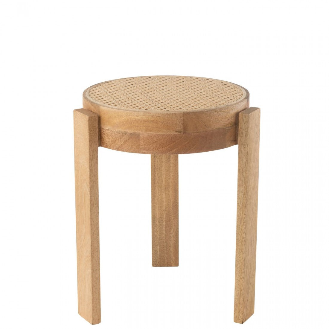 Kruk Pune Mangohout Naturel - Kruk - J-Line - livinglovely.nl