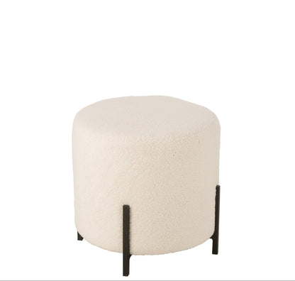 Kruk Schaap Stof/Schuim Wit J-Line